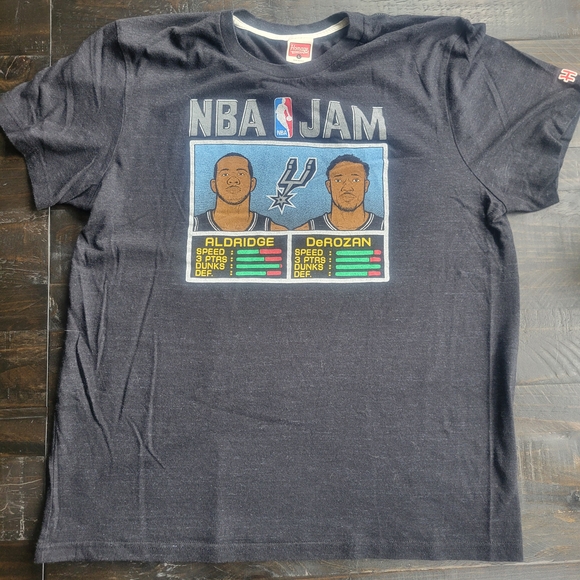 HOMAGE NBA Jam Black Tee - Picture 1 of 2